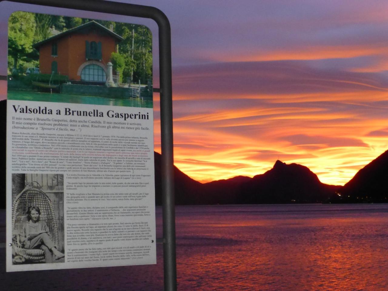 Caffe Del Viaggiatore Valsolda Eksteriør bilde